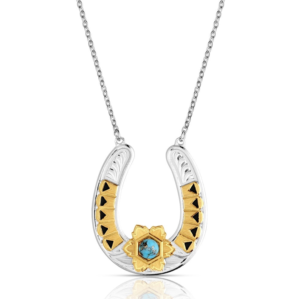 Montana Silversmiths Horseshoe Necklace STYLE NC6511G