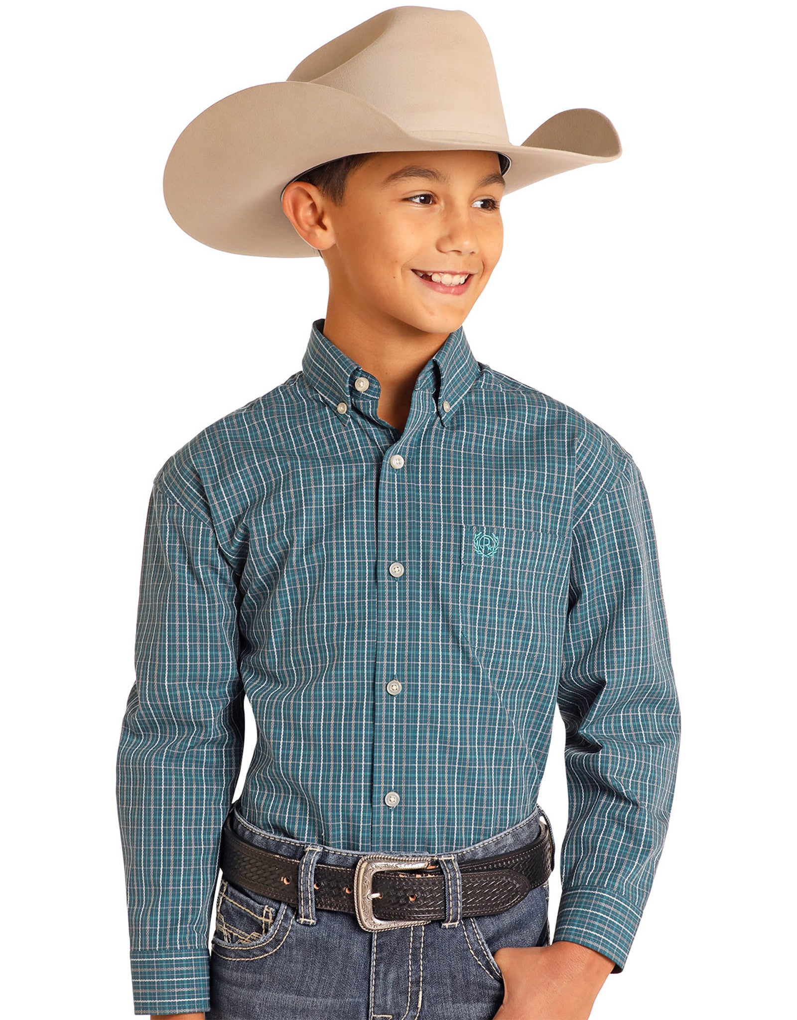 Panhandle Slim Boy's Long Sleeve Shirt STYLE PBB2S04833