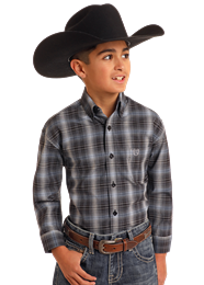 Panhandle Slim Boy's Long Sleeve Shirt STYLE PBB2S05385