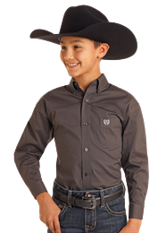 Panhandle Slim Boy's Long Sleeve Shirt STYLE PBB2S05431-04