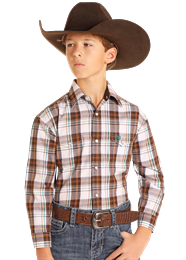 Panhandle Slim Boy's Long Sleeve Shirt STYLE PBN2S04842