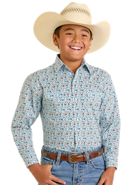 Panhandle Slim Boy's Long Sleeve Shirt STYLE RBN2S06539