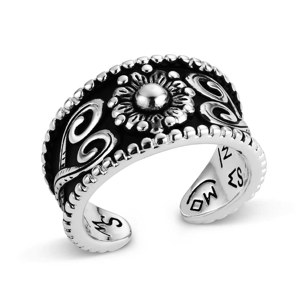 Montana Silversmiths Blooming Scroll Ring STYLE RG6466