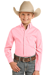 Panhandle Slim Boy's Long Sleeve Shirt STYLE RRBSODRZ5R