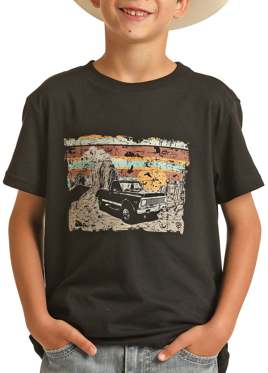 Rock & Roll Denim Boy's T-Shirt STYLE RRBT21R12L