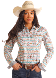 Panhandle Slim Women's Long Sleeve Shirt STYLE RWN2S05683
