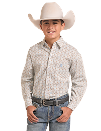 Panhandle Slim Boy's Long Sleeve Shirt STYLE SBB2S09563