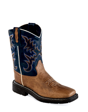 Old West Children's Square Toe Boot STYLE WB1002C