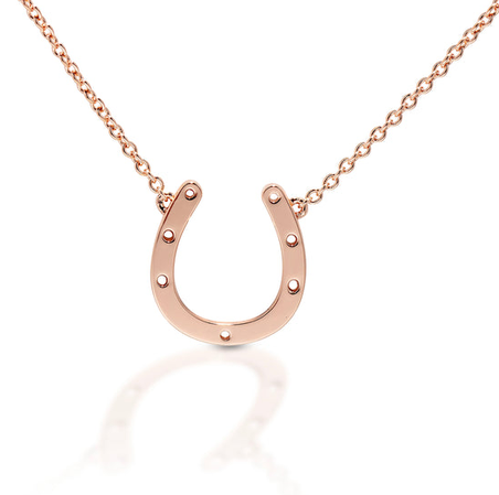 Kelly Herd Horse Shoe Necklace STYLE BRL-DAKHJ0004-RG