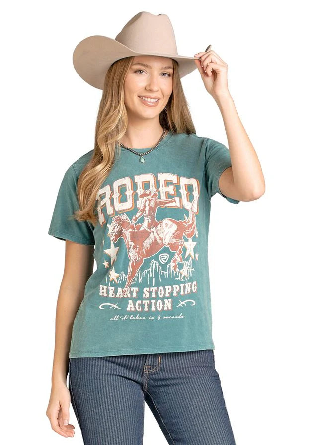 Rock & Roll Denim Women's Short Sleeve T-Shirt  STYLE BW21T07338