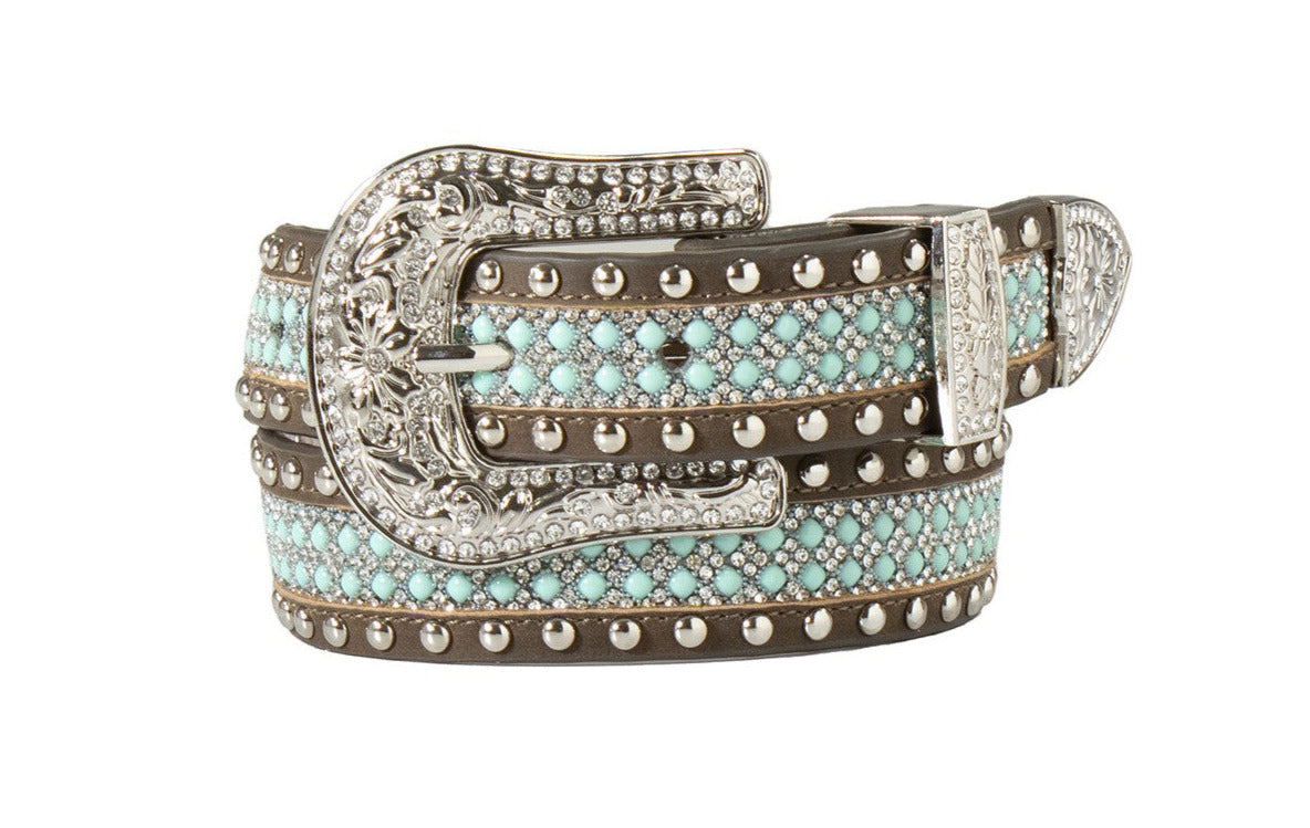 Angel Ranch Girl's Inlay Beaded Belt STYLE D130002933