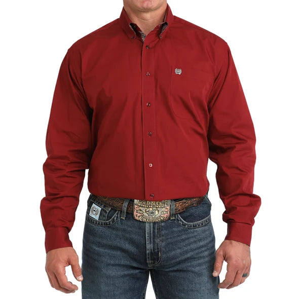 Cinch Men's Long Sleeve Shirt STYLE MTW1106139
