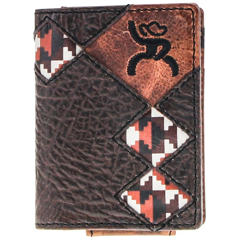 Hooey Bifold Money Clip Wallet STYLE RFW014-BRTN
