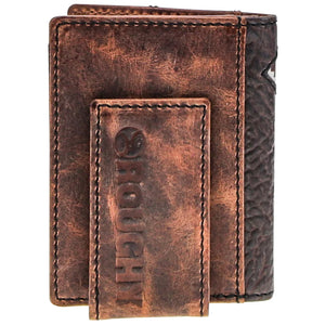 Hooey Bifold Money Clip Wallet STYLE RFW014-BRTN