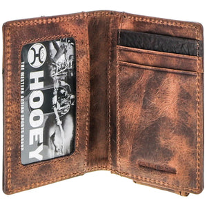 Hooey Bifold Money Clip Wallet STYLE RFW014-BRTN