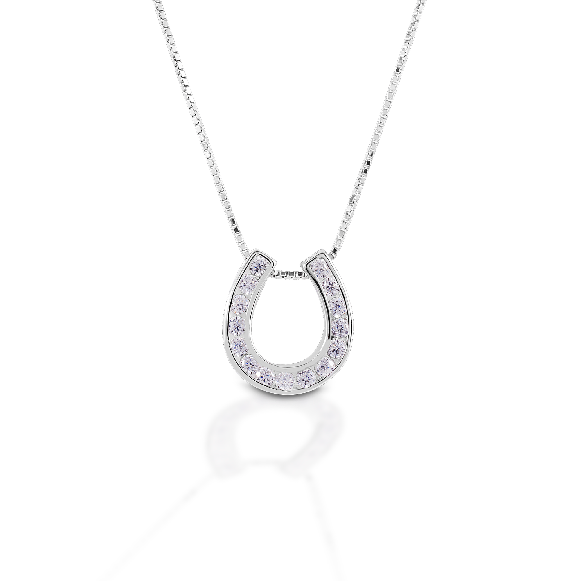 Kelly Herd Single Horseshoe Necklace STYLE SLH083