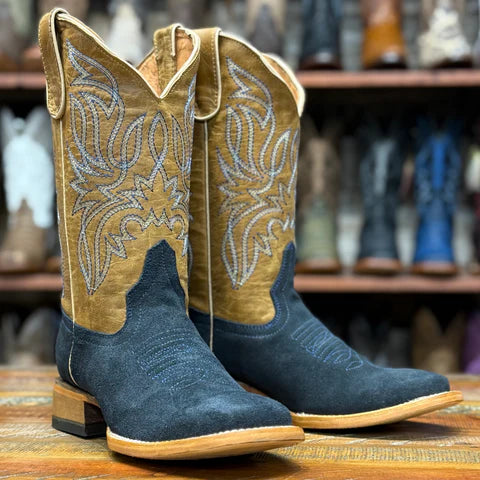 Tanner Mark Children's Blue Suede Boot STYLE TMK205472