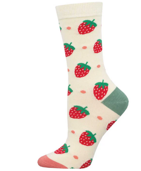 Socksmith Strawberry Delight Sock STYLE WBN3008-IVR
