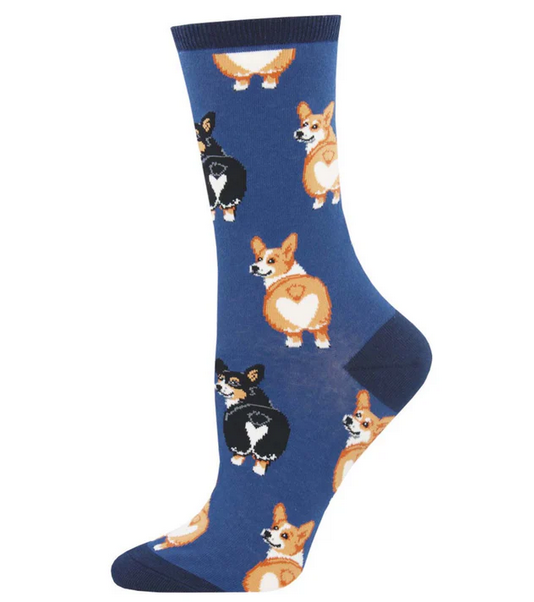 Socksmith Corgi Sock STYLE WNC1595-BLU