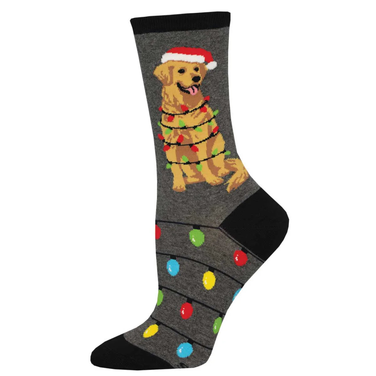 Socksmith Dog Gone Lights Sock STYLE WNC2850-HEG