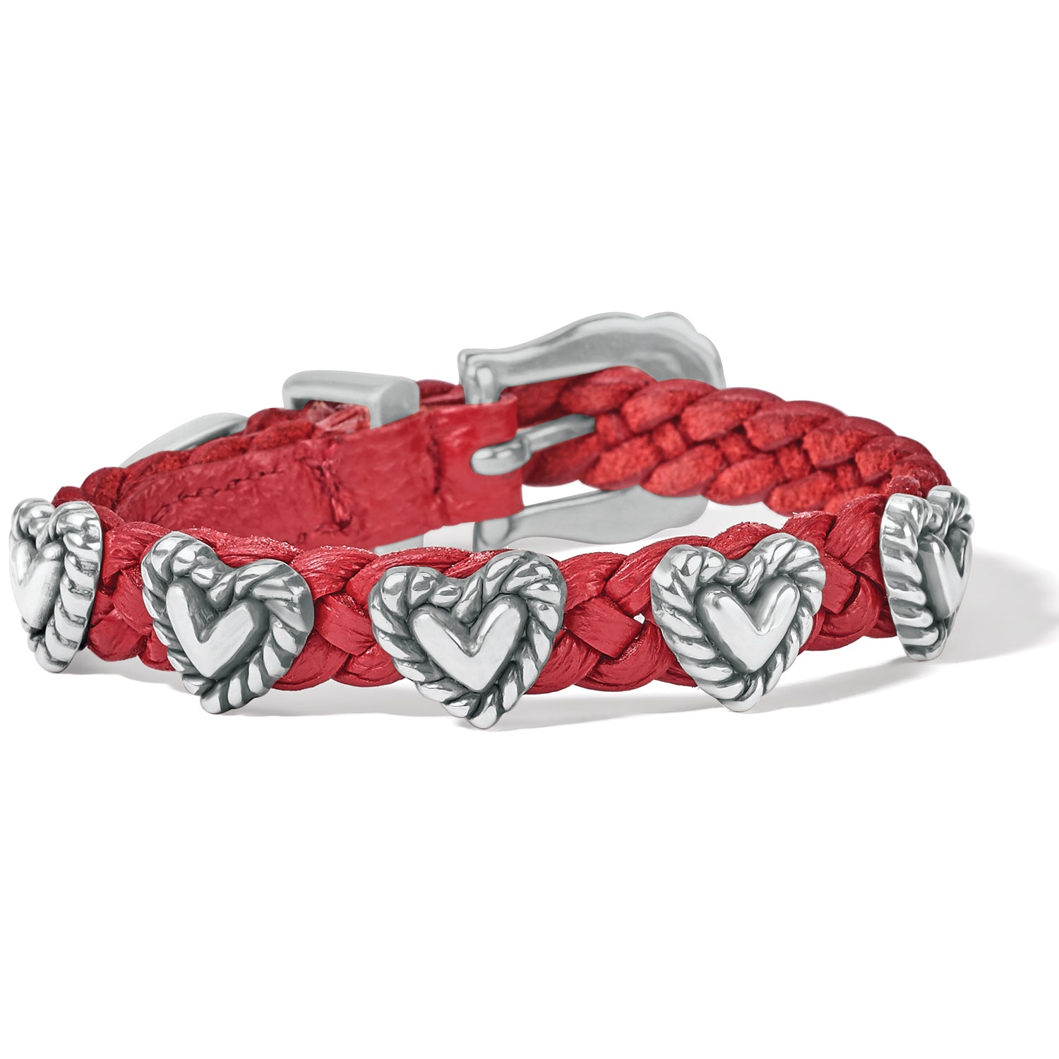 Brighton Roped Heart Braid Bandit Bracelet STYLE 07475B