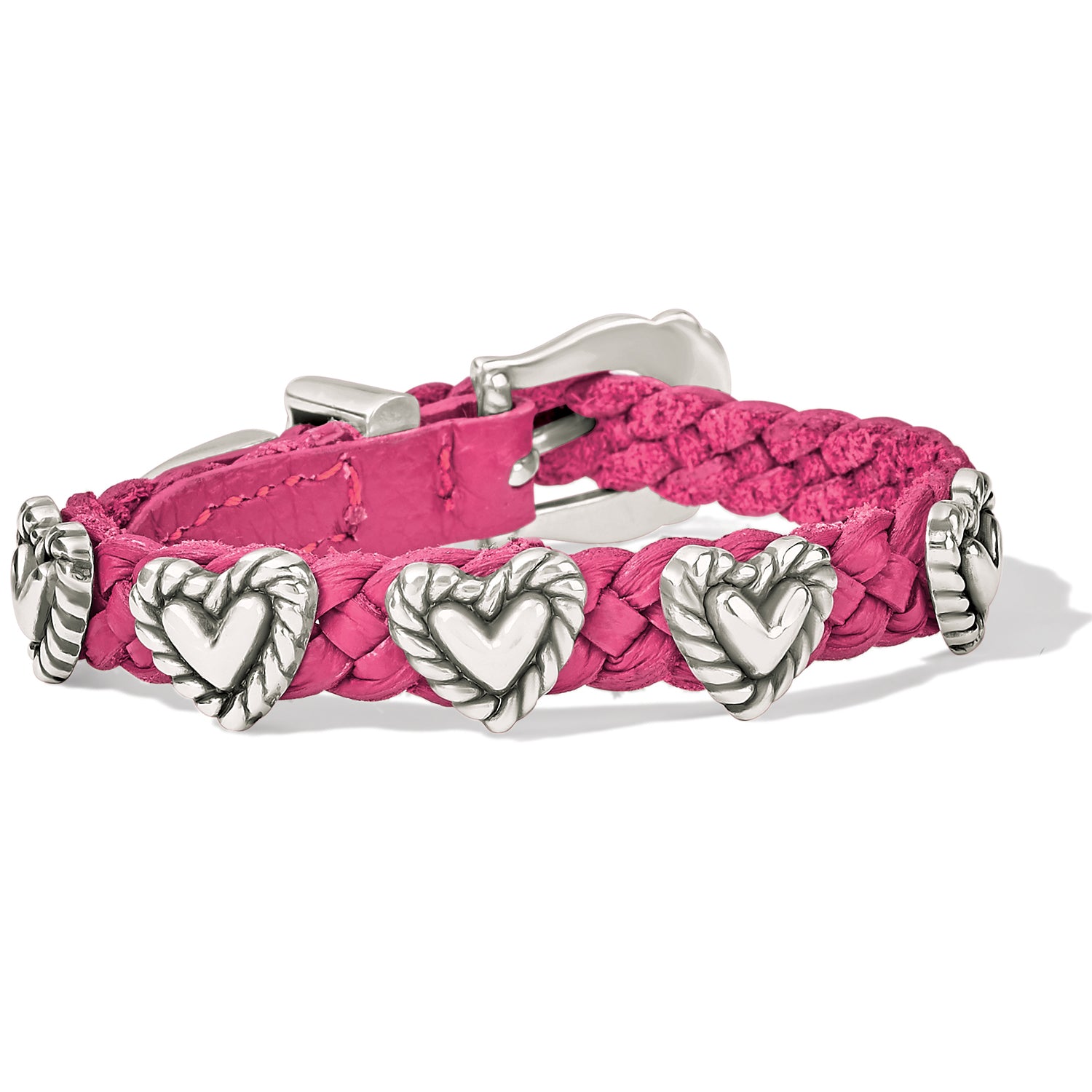 Brighton Roped Heart Braid Bandit Bracelet STYLE 07475H