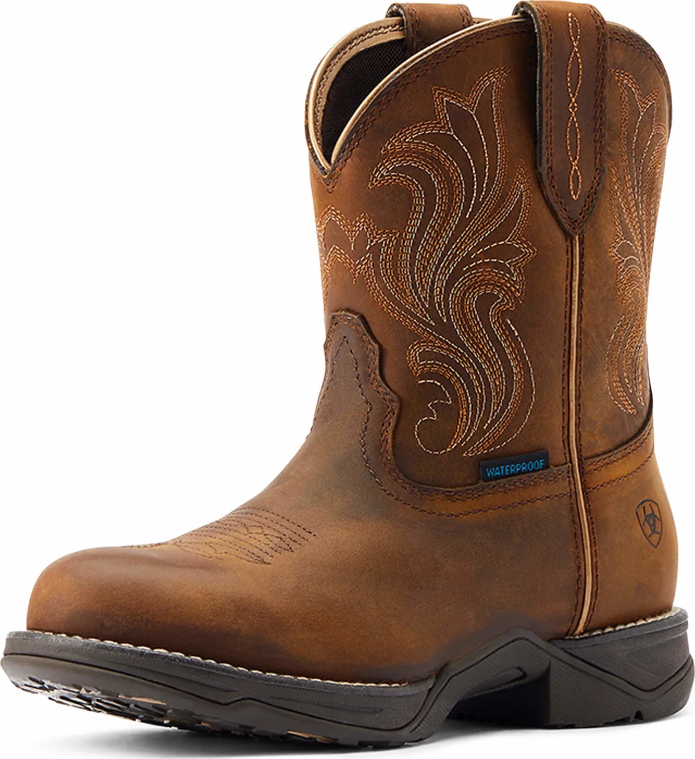 Ariat Women's Anthem H20 Round Toe Shortie Waterproof Boot STYLE 10044411