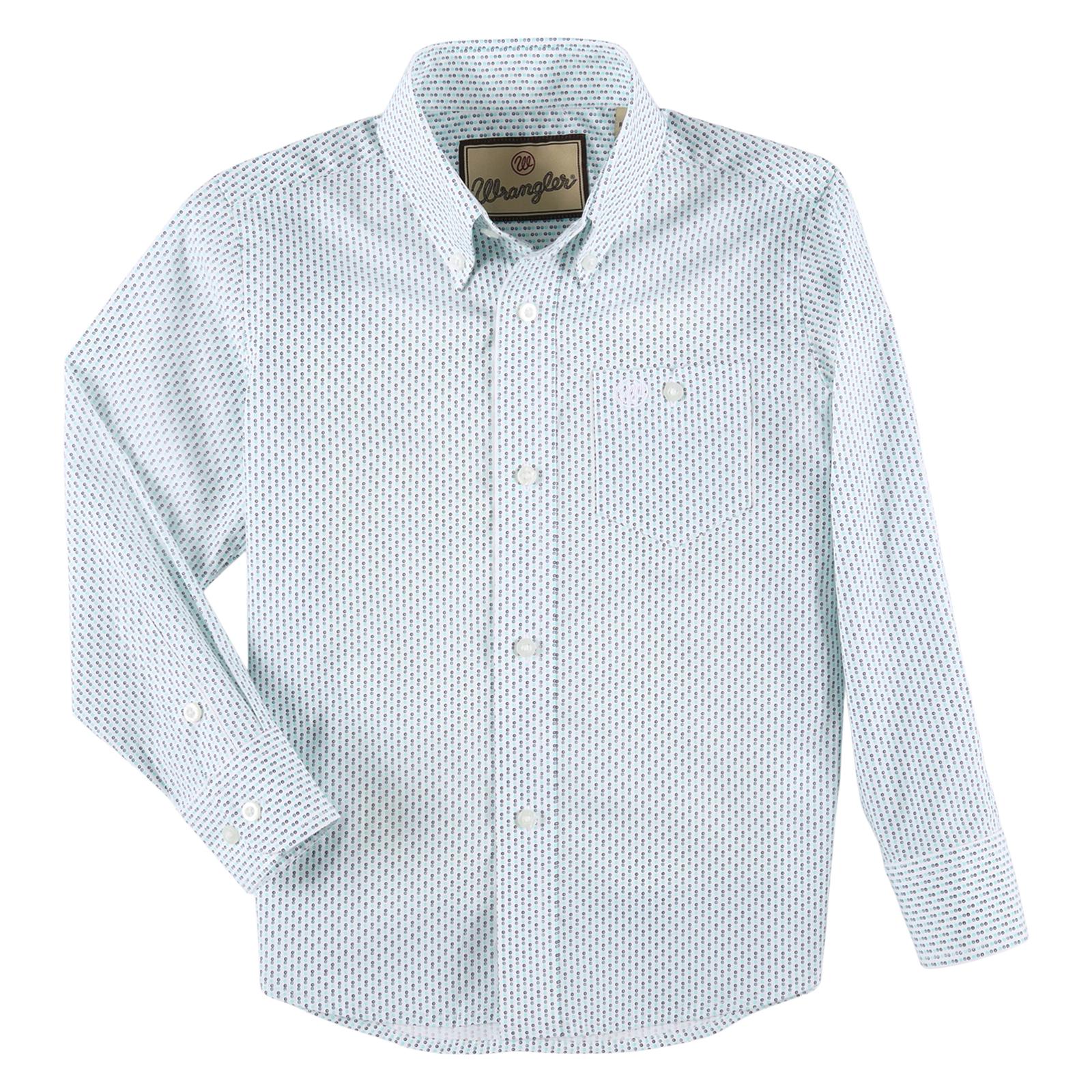 Wrangler Boy's Classic Long Sleeve Shirt STYLE 112324882