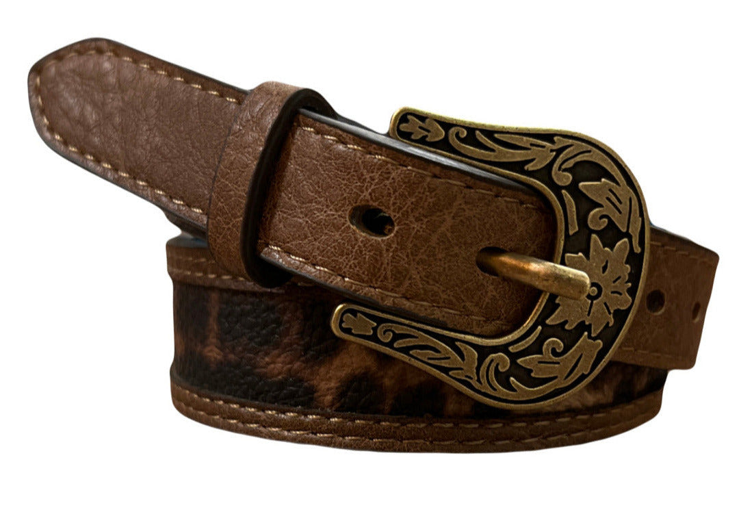 Girl's Leopard Belt  STYLE 22095BE1