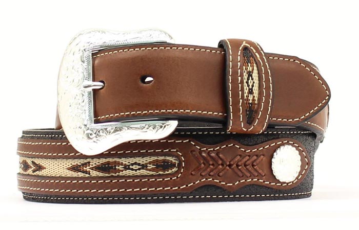Nocona Men's Aztec Ribbon Belt STYLE 2475701