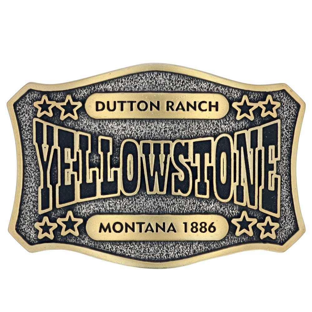 Montana Silversmiths The Y Yellowstone Star Attitude Buckle STYLE A911YEL