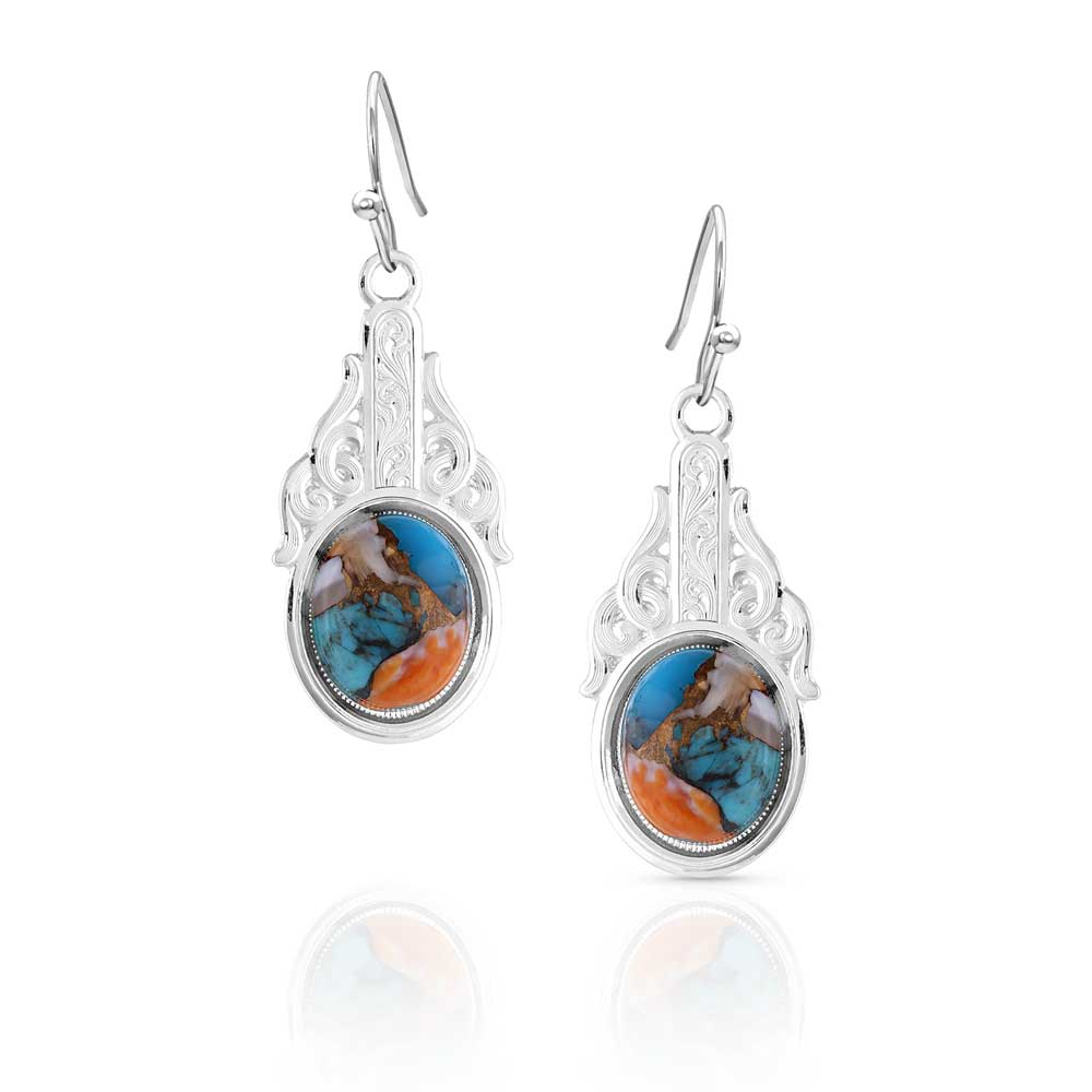 Montana Silversmiths Mountain Cascade Earrings STYLE ER5009