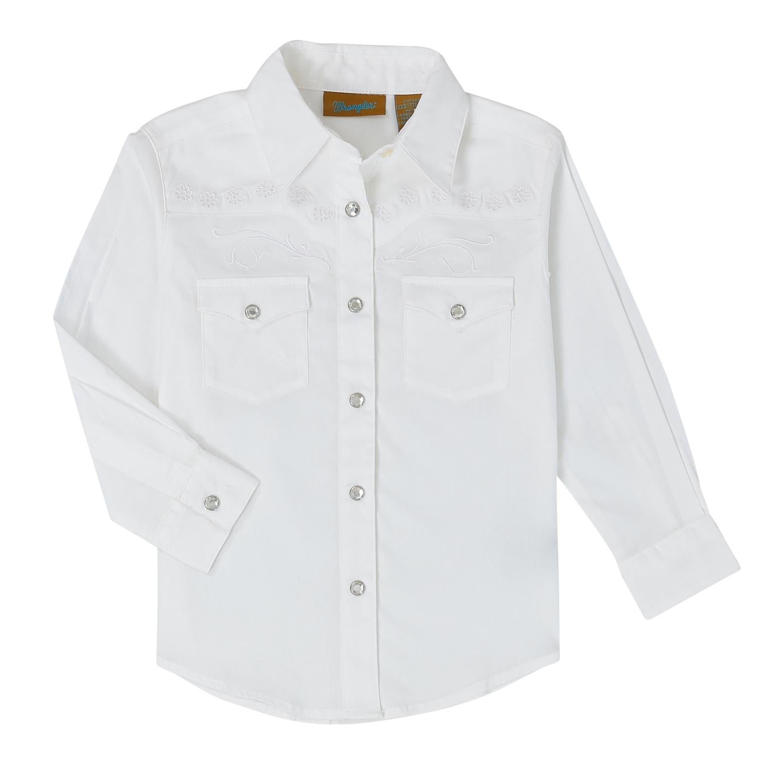 Wrangler Girl's Long Sleeve Shirt STYLE GW7001W