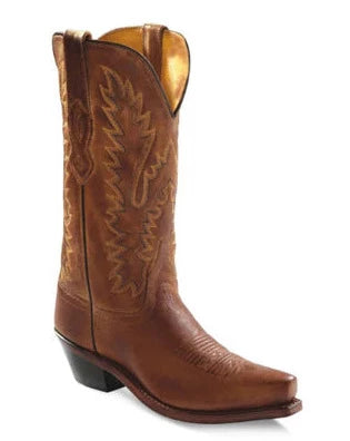 Old West Women's Brown Cowgirl Boot LF1529