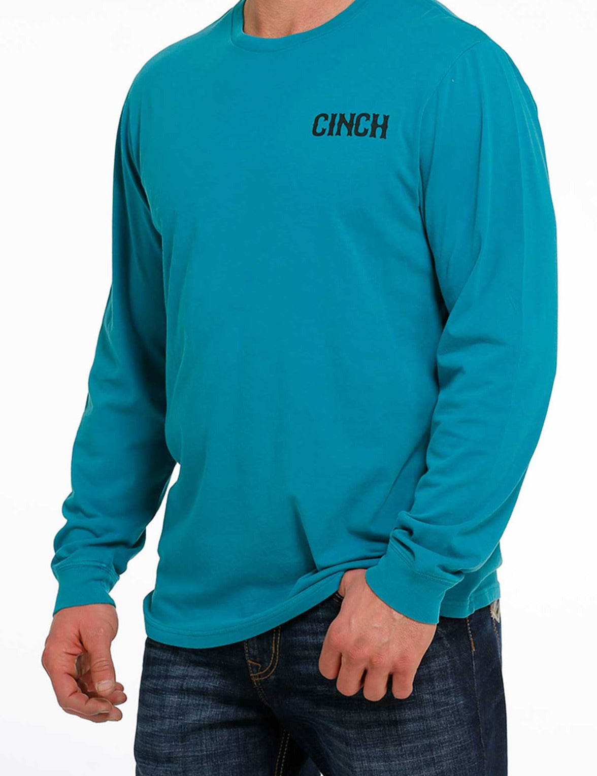 Cinch Men's Long Sleeve T-Shirt STYLE MTT1721006