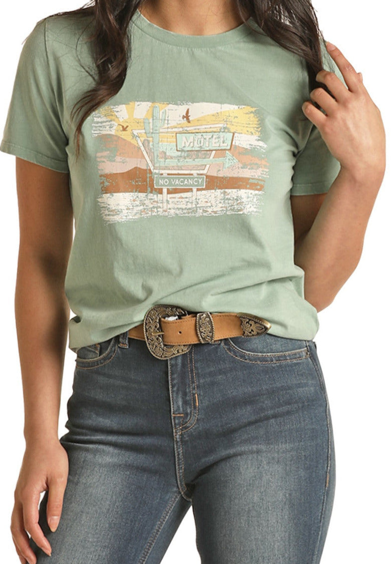Rock & Roll Women's Short Sleeve T Shirt STYLE RRWR21R0YG