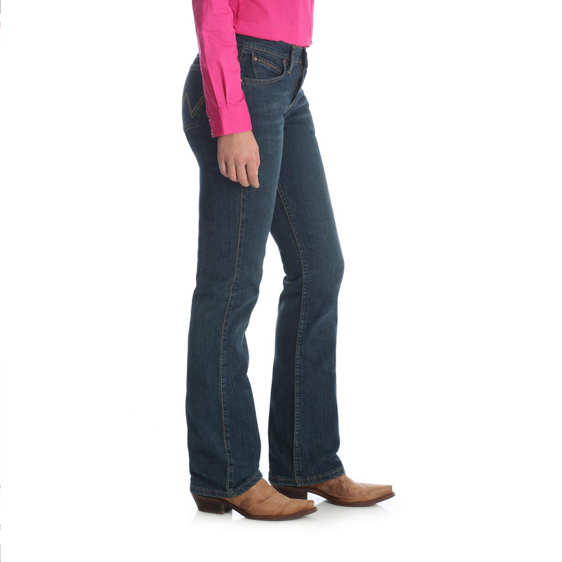 Wrangler Women's Ultimate Riding Jean Q-Baby in Denim STYLE WRQ20TB