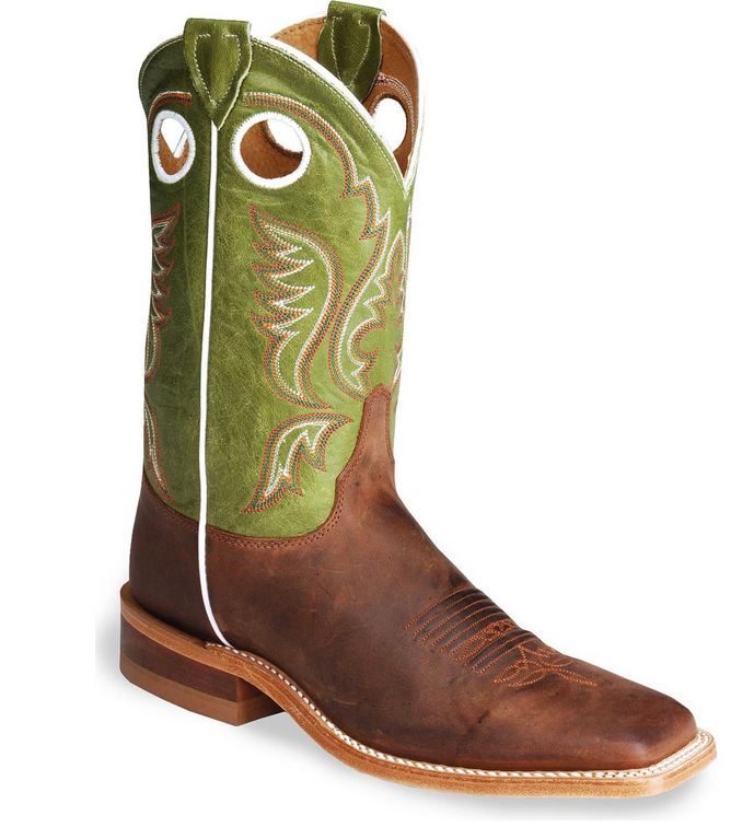 Justin Men's Bent Rail Square Toe Boot STYLE BR307