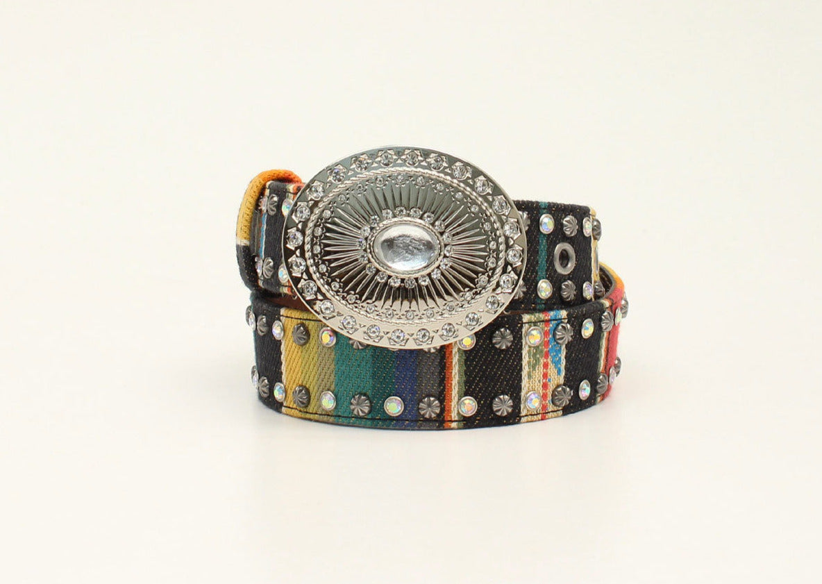 Girl's Serape Oval Buckle Belt STYLE D130000097