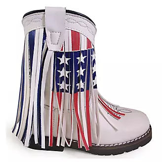 Smoky Mountain Infant Flag Fringe Boot STYLE 3231T