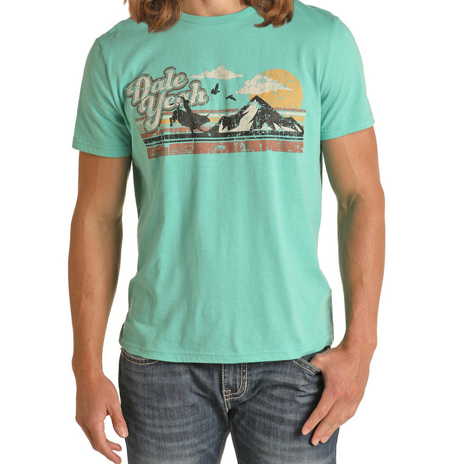 Rock & Roll Denim Men's T-Shirt STYLE RRUT21R12Q