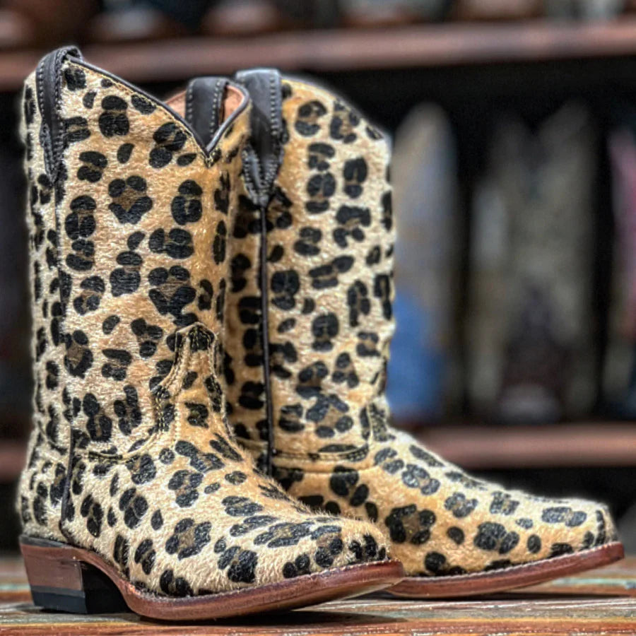 Tanner Mark Girl's Leopard Print Boot STYLE TMG205100